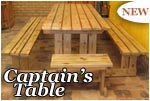 The Solid Top Captain's Table  from Octo Benches